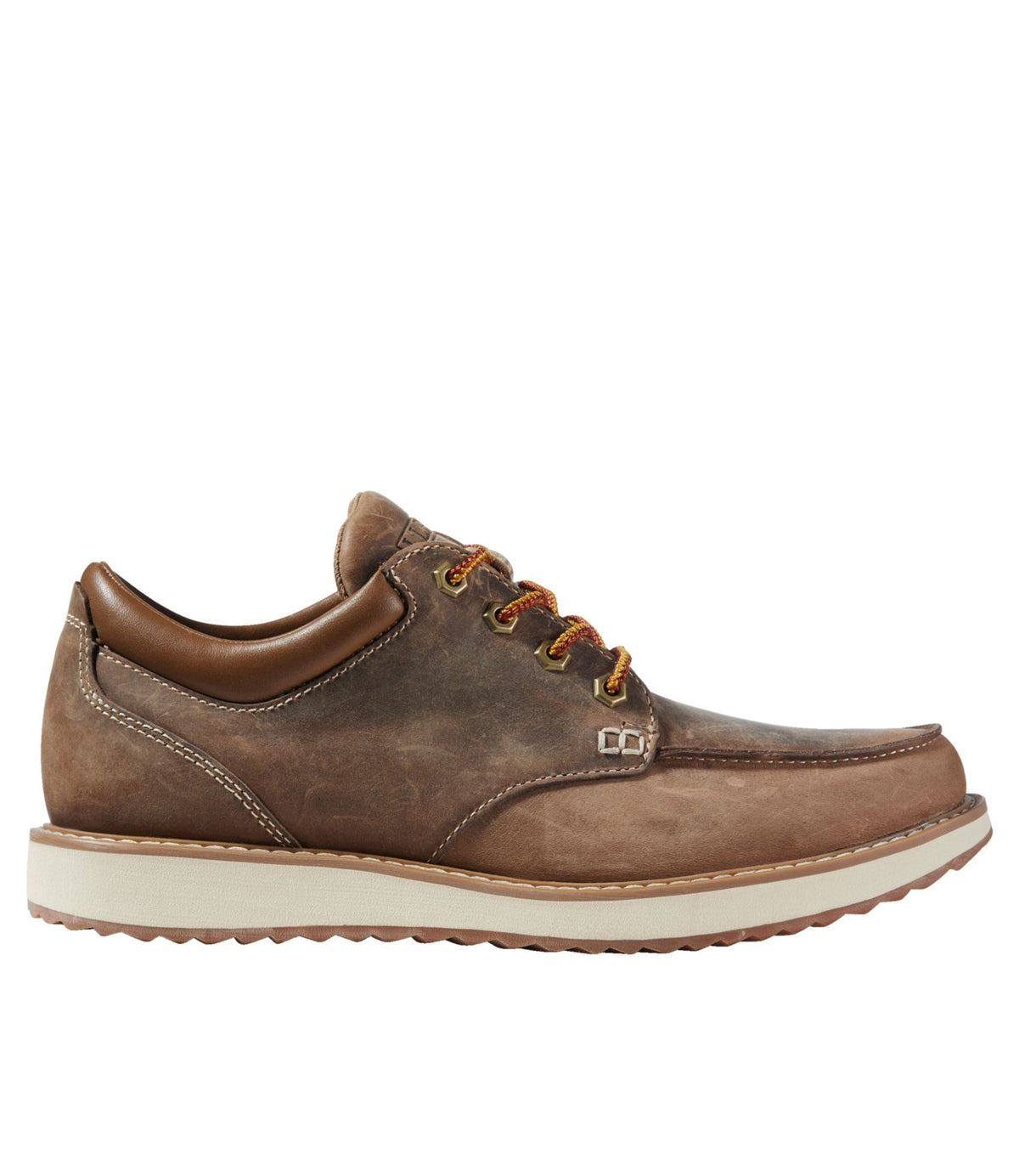 L.L.Bean Men's Stonington Shoes, Moc-Toes Dark Cocoa
