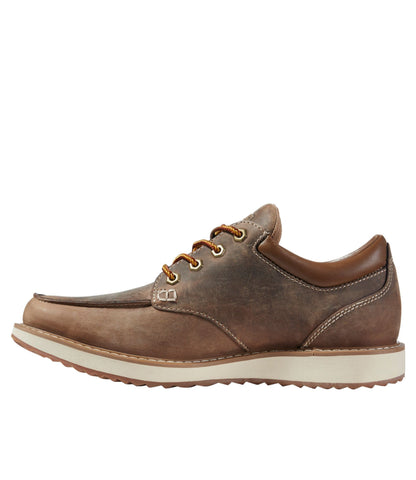L.L.Bean Men's Stonington Shoes, Moc-Toes Dark Cocoa