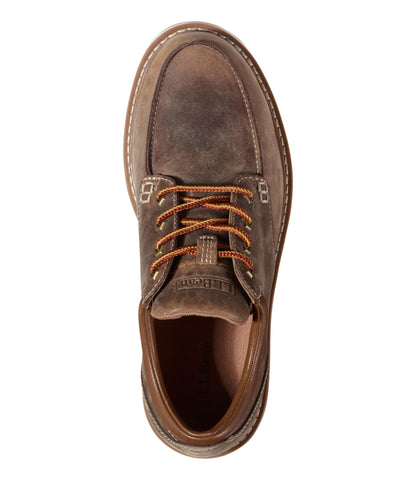 L.L.Bean Men's Stonington Shoes, Moc-Toes Dark Cocoa
