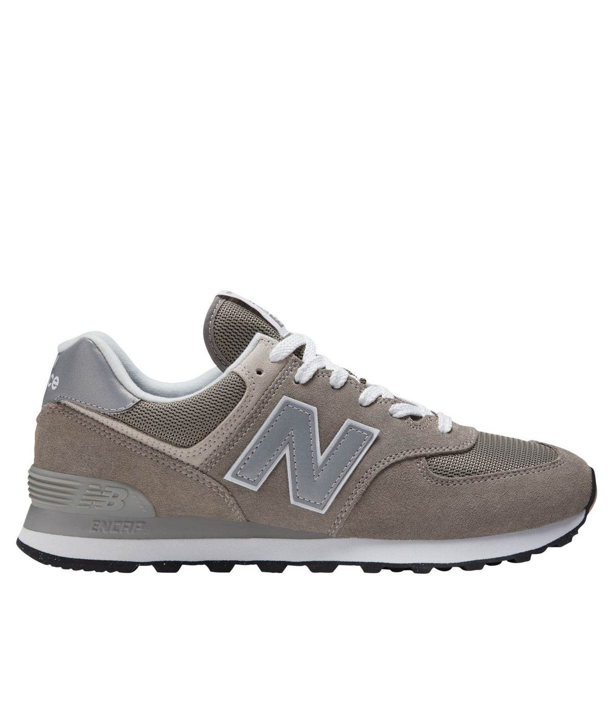 L.L.Bean Men's New Balance 574V3 Walking Shoes Grey/White