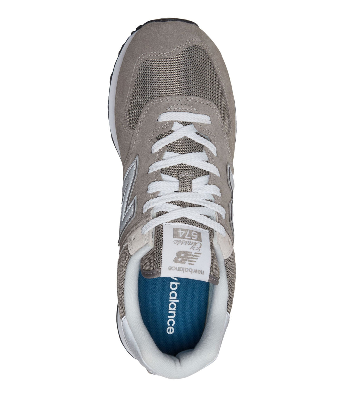 L.L.Bean Men's New Balance 574V3 Walking Shoes Grey/White