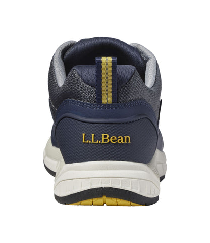 L.L.Bean Men's Bean's Comfort Fitness Walking Shoes, Waterproof Classic Navy/Iron