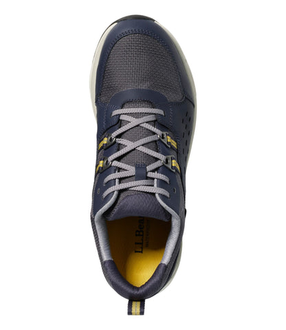 L.L.Bean Men's Bean's Comfort Fitness Walking Shoes, Waterproof Classic Navy/Iron