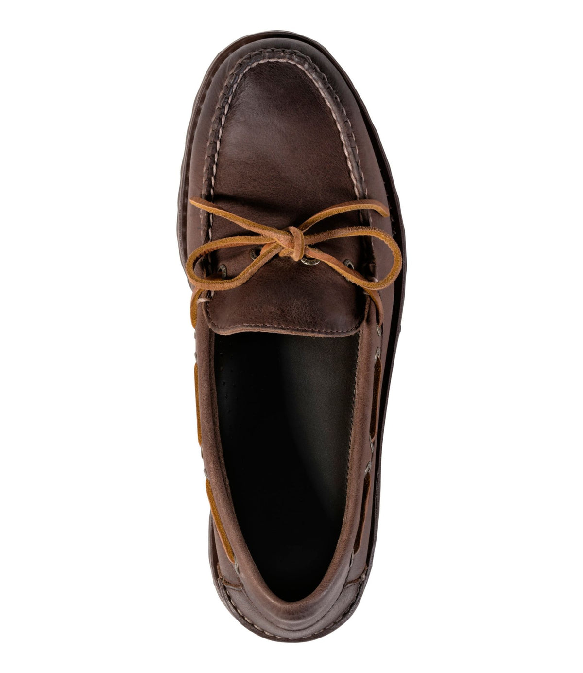 L.L.Bean Men's Allagash Handsewn Mocs, One-Eye Dark Earth