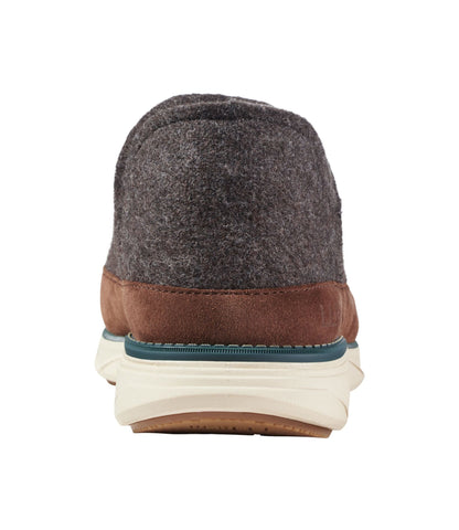 L.L.Bean Men's Downeast Slip-Ons, Wool Cocoa