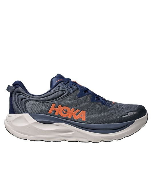 L.L.Bean Men's HOKA Gaviota 6 Running Shoes Midnight Blue/Faded Navy