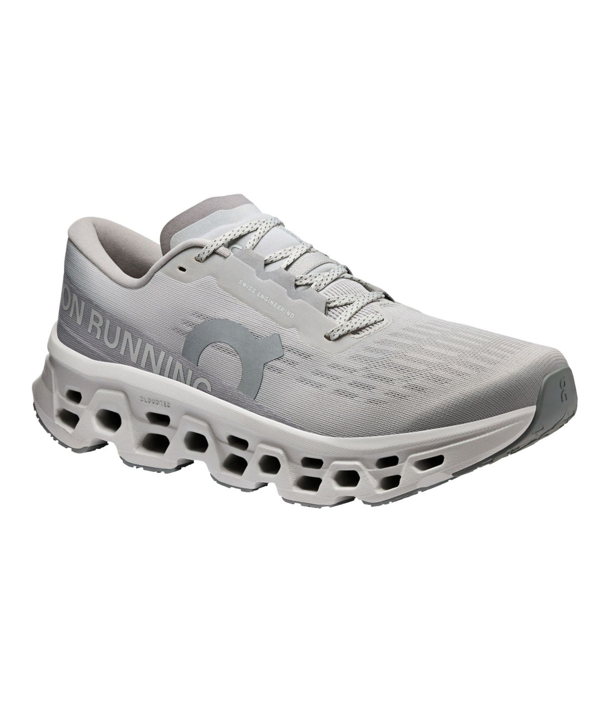 L.L.Bean Men's On Cloudmonster 3 Running Shoes Wolf/Wolf