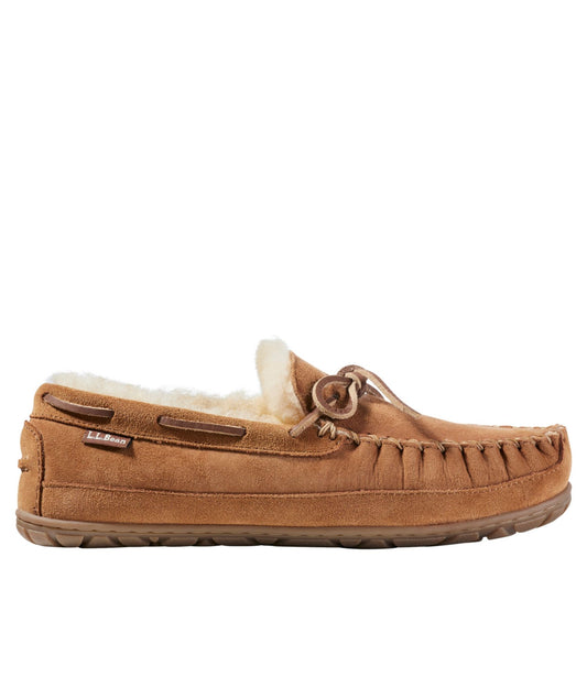 L.L.Bean Men's Wicked Good Moccasins Brown