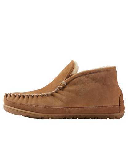 L.L.Bean Men's Wicked Good Slippers, Boot Moc Brown
