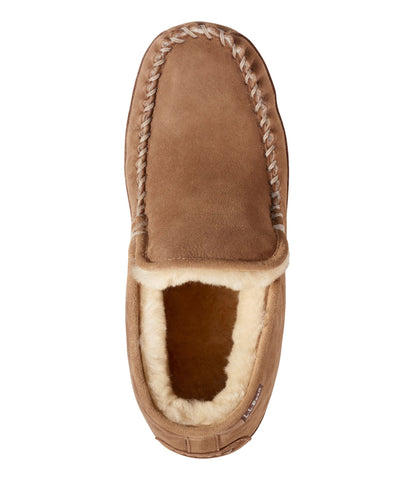 L.L.Bean Men's Wicked Good Slippers, Boot Moc Brown