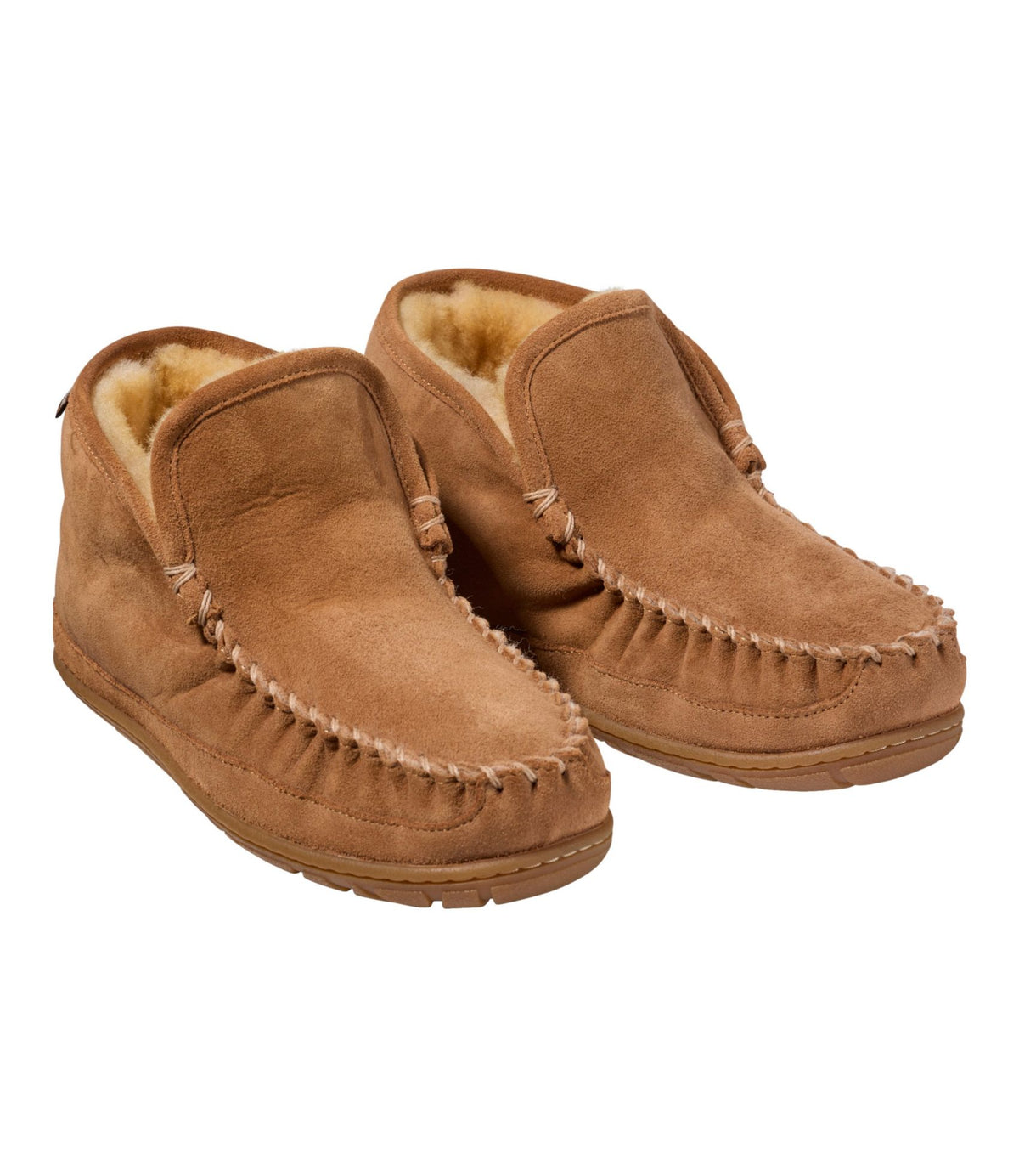 L.L.Bean Men's Wicked Good Slippers, Boot Moc Brown