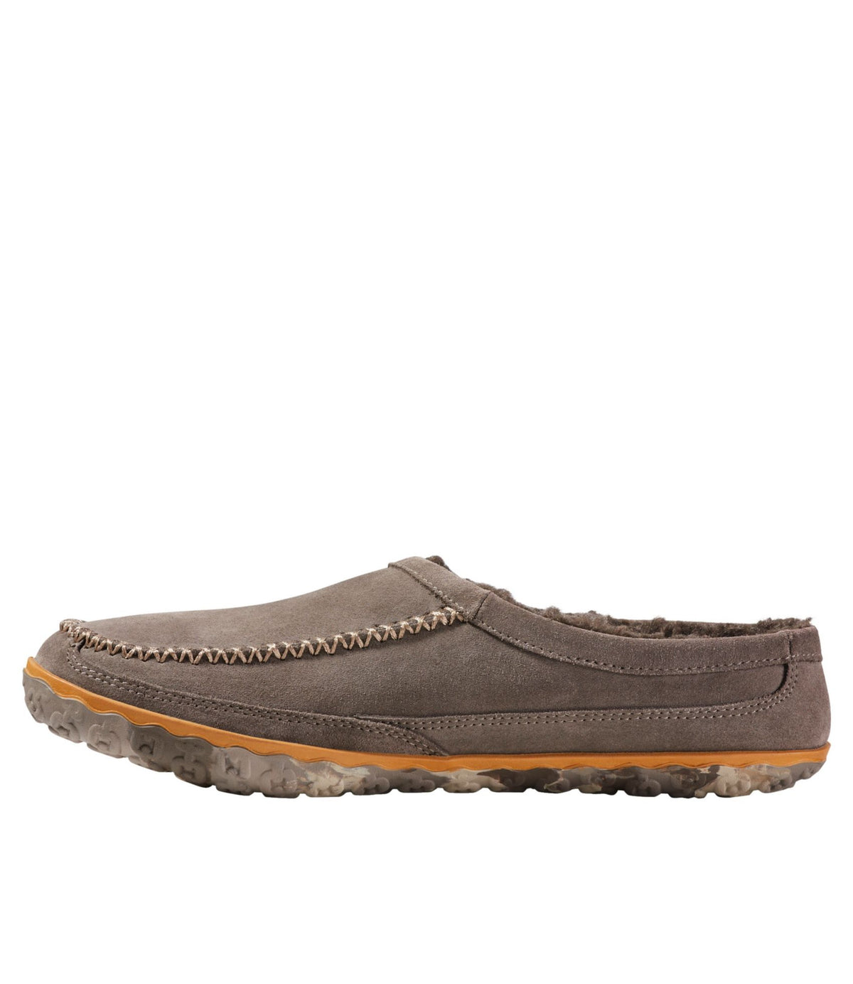 L.L.Bean Men's Mountain Slippers, Scuffs Ash