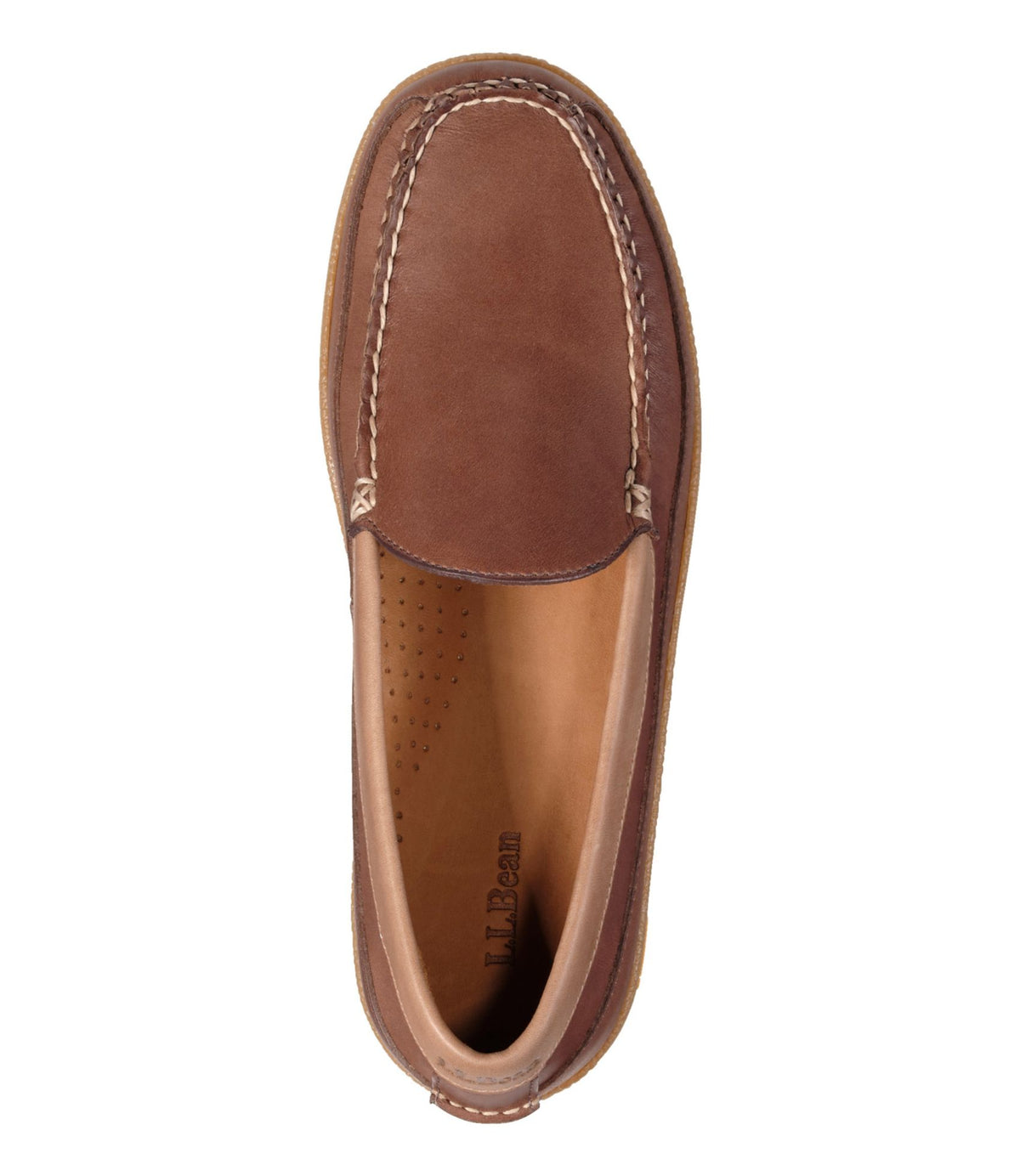 L.L.Bean Men's Lodge Moc Vibram® Slippers Hazelnut
