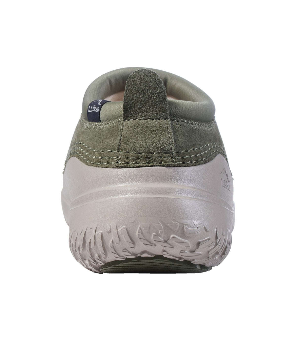 L.L.Bean Men's Wicked Good Max Slippers Olive Gray/River Rock