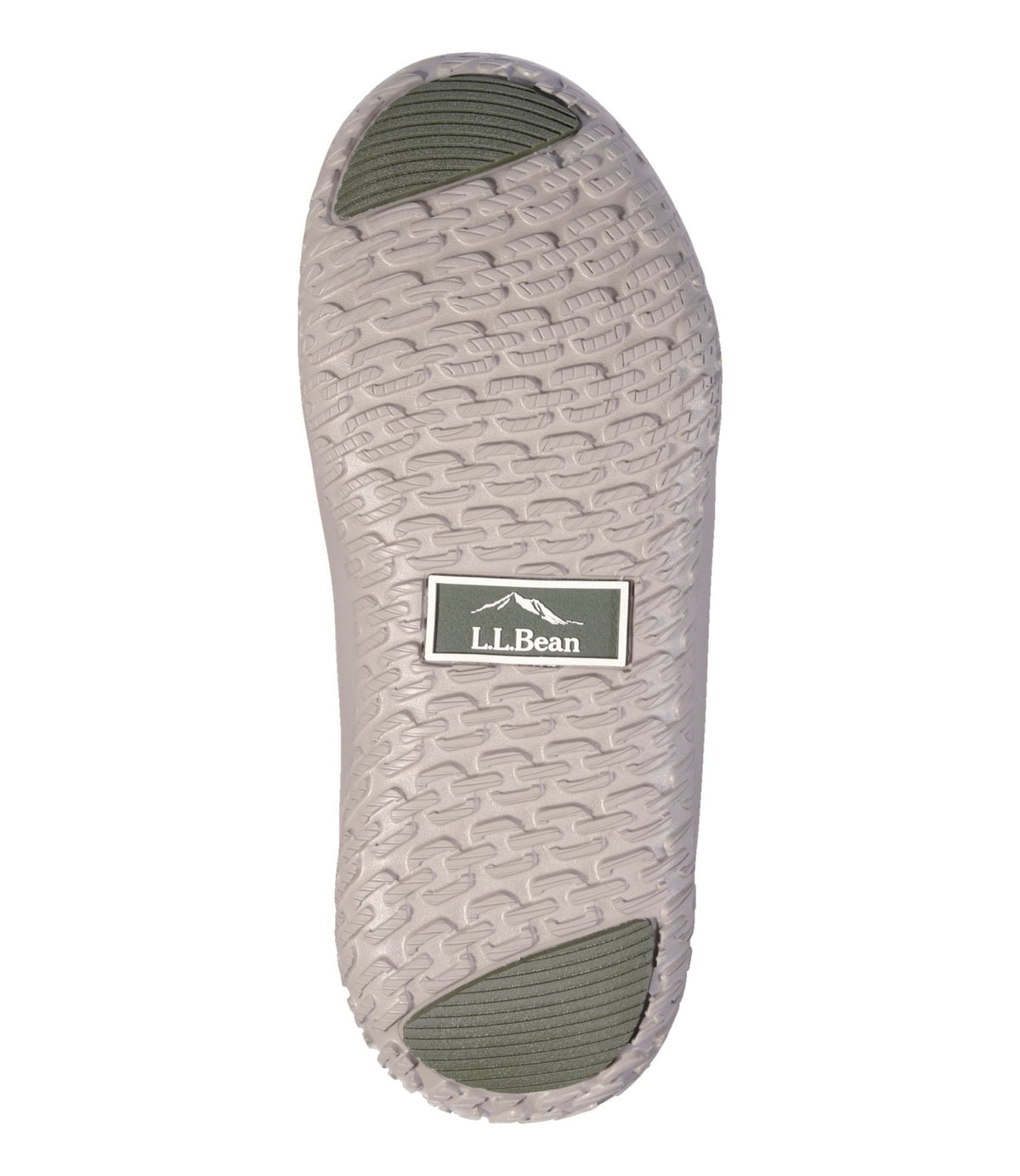 L.L.Bean Men's Wicked Good Max Slippers Olive Gray/River Rock