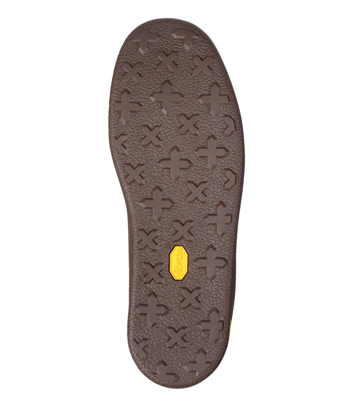 L.L.Bean Men's Lodge Moc Vibram® Slippers, Shearling Deepest Brown