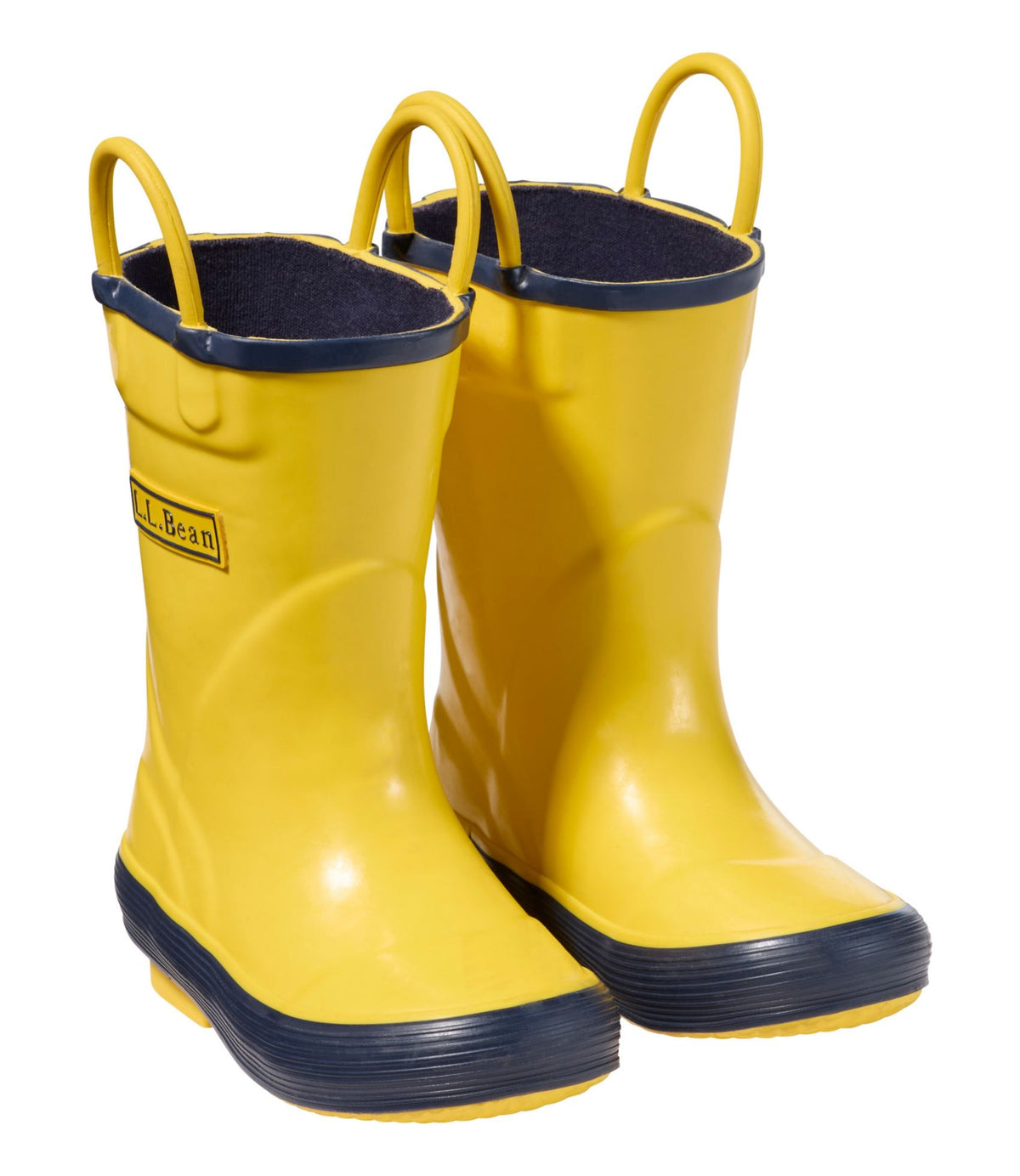 L.L.Bean Toddlers' Puddle Stompers Rain Boots Bright Yellow