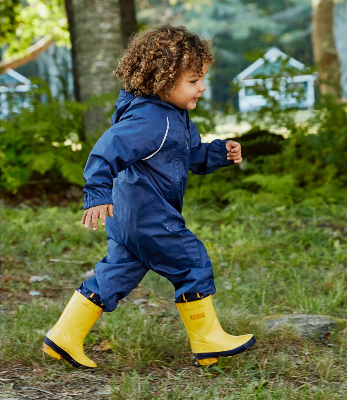 L.L.Bean Toddlers' Puddle Stompers Rain Boots Bright Yellow