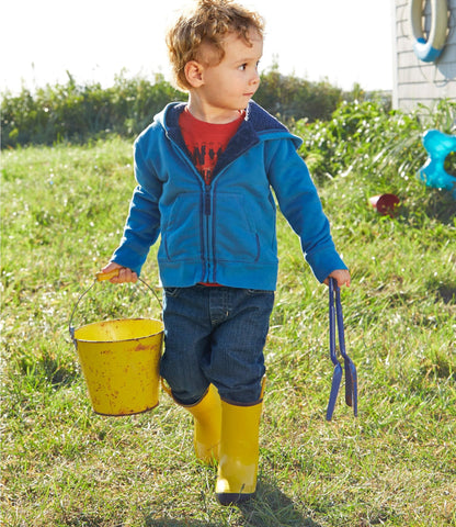 L.L.Bean Toddlers' Puddle Stompers Rain Boots Bright Yellow