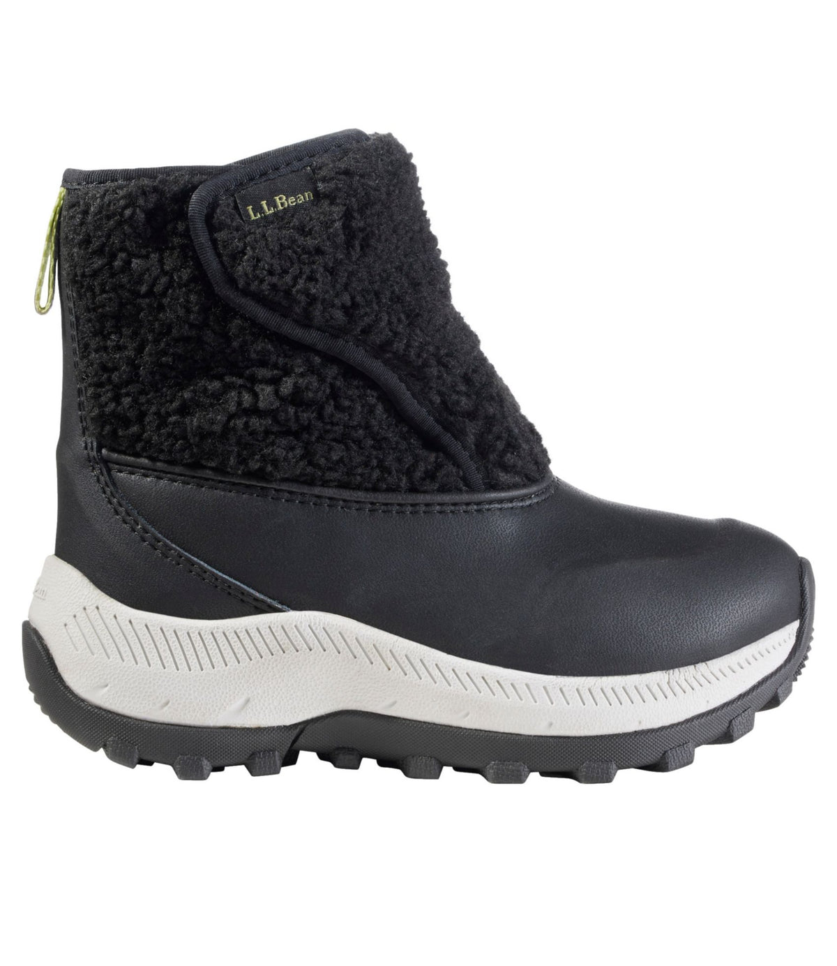 L.L.Bean Toddlers' Access Sherpa Snow Boots Faded Black