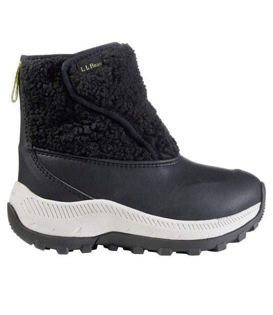 L.L.Bean Toddlers' Access Sherpa Snow Boots Faded Black