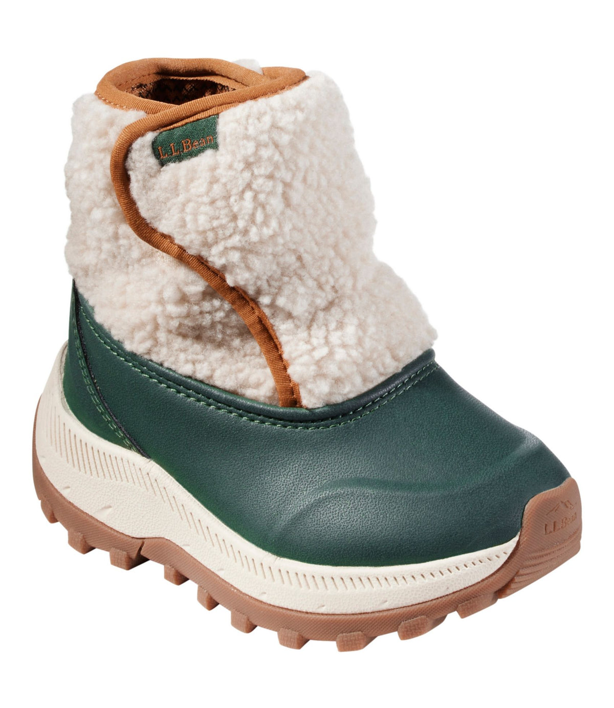 L.L.Bean Toddlers' Access Sherpa Snow Boots Faded Black
