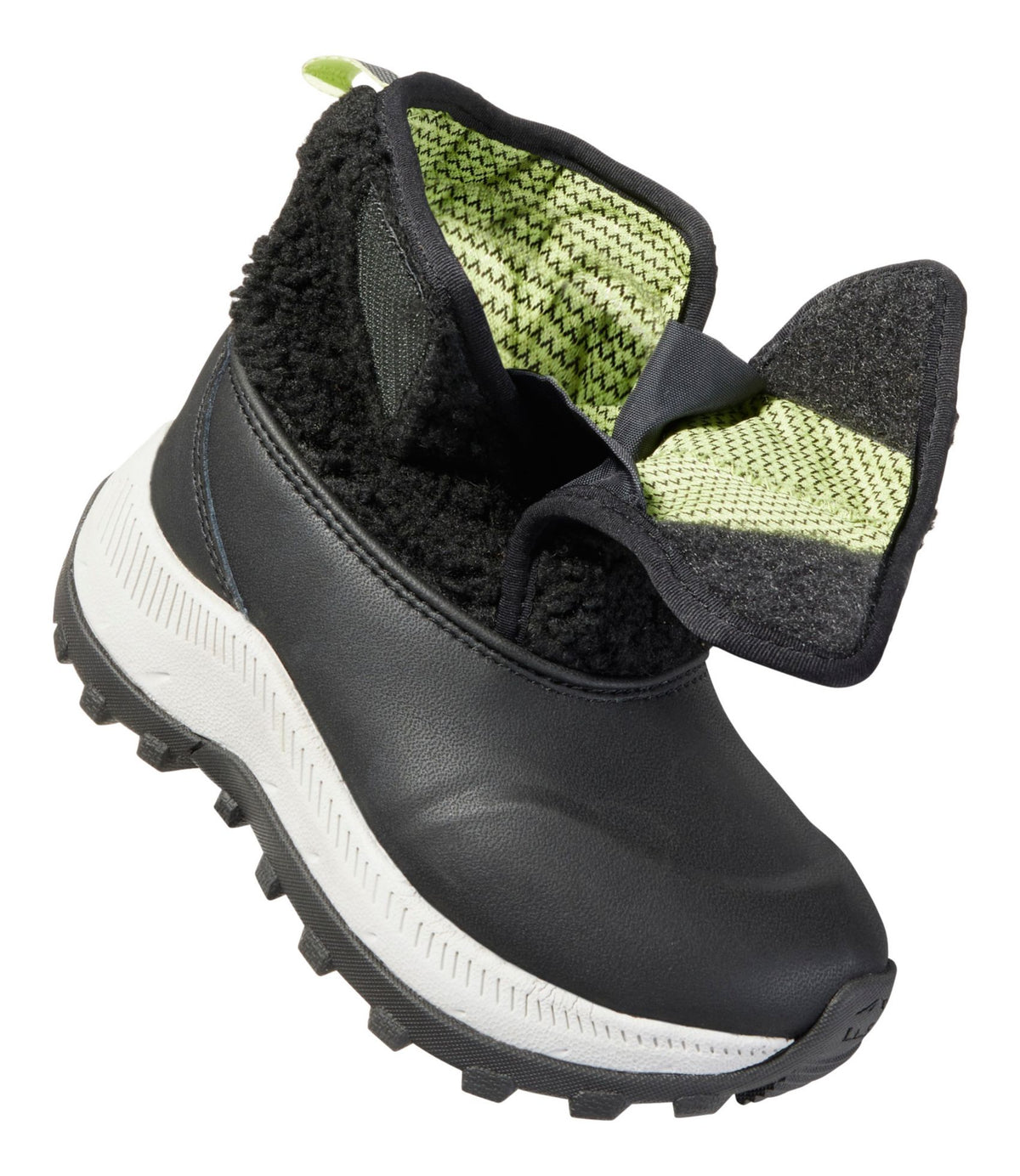 L.L.Bean Toddlers' Access Sherpa Snow Boots Faded Black