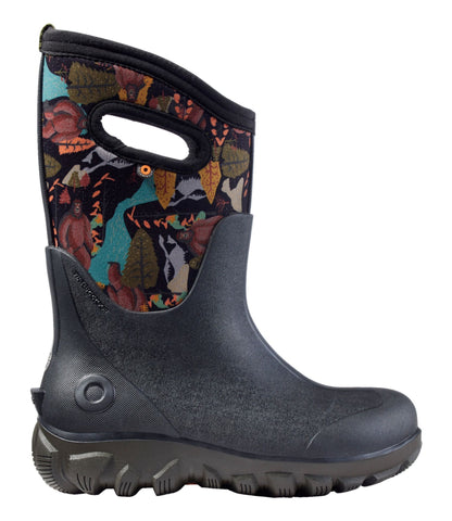 L.L.Bean Kids' Bogs Classic Boots, Yeti Yeti Black Multi