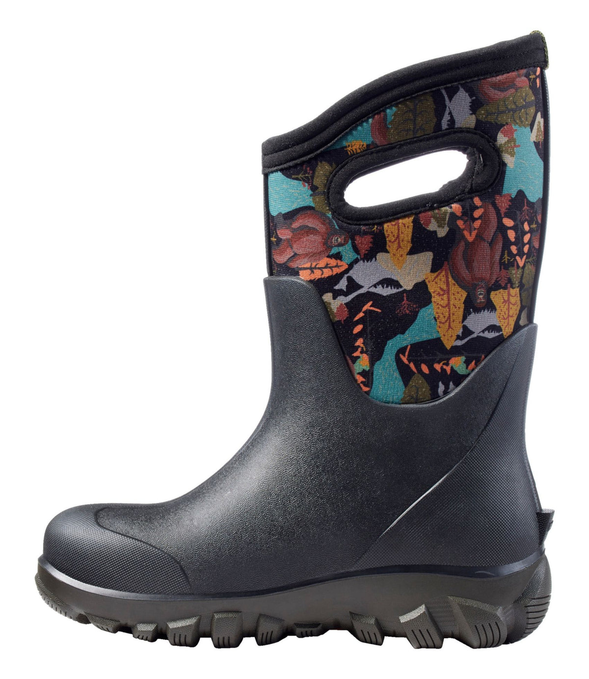 L.L.Bean Kids' Bogs Classic Boots, Yeti Yeti Black Multi