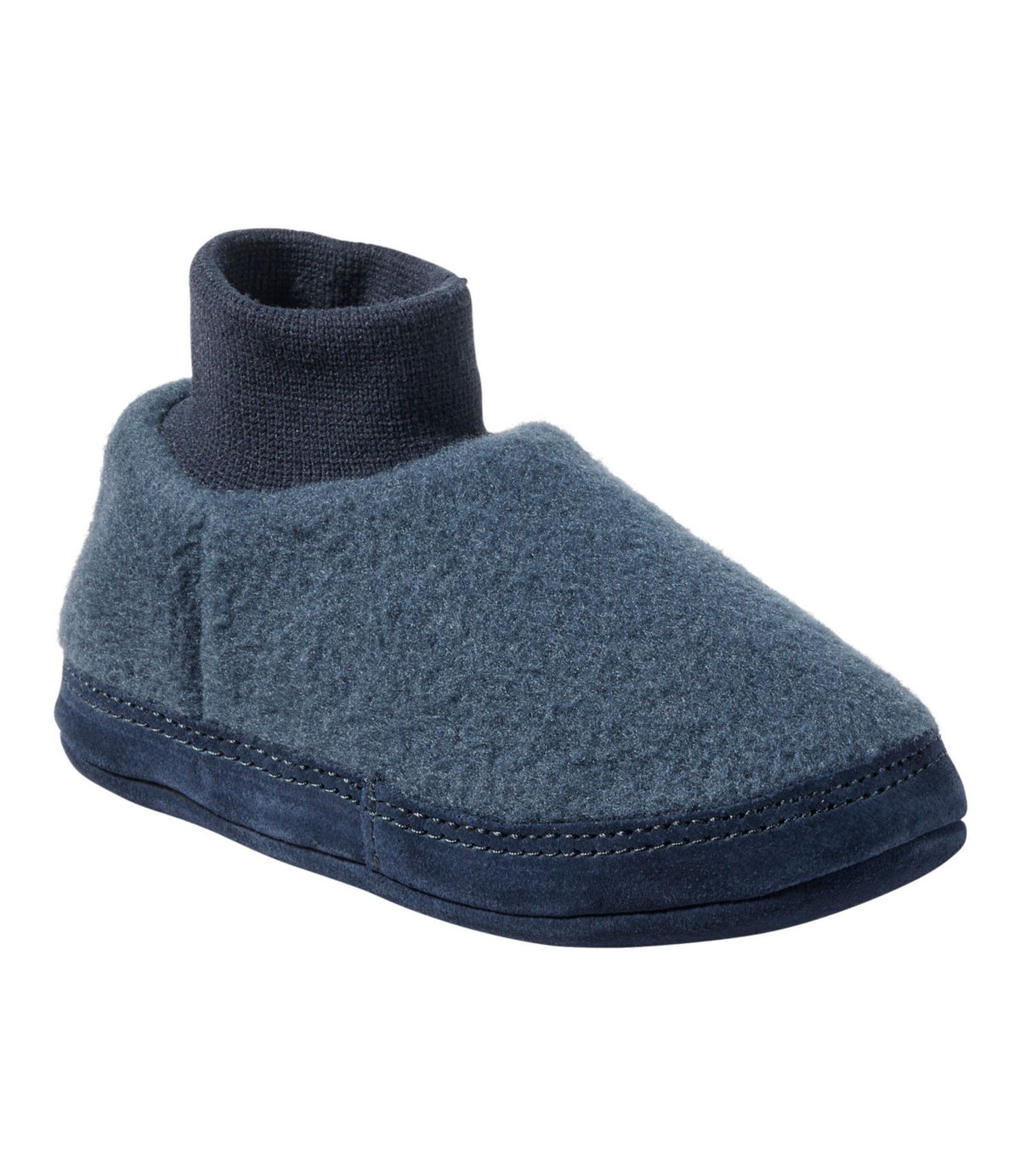 L.L.Bean Toddlers' Mountain Classic Fleece Slippers Classic Navy