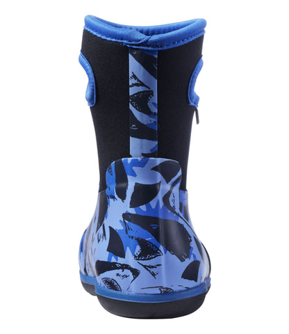 L.L.Bean Toddlers' Baby Bogs, Classic Sharks Sharks Blue Multi