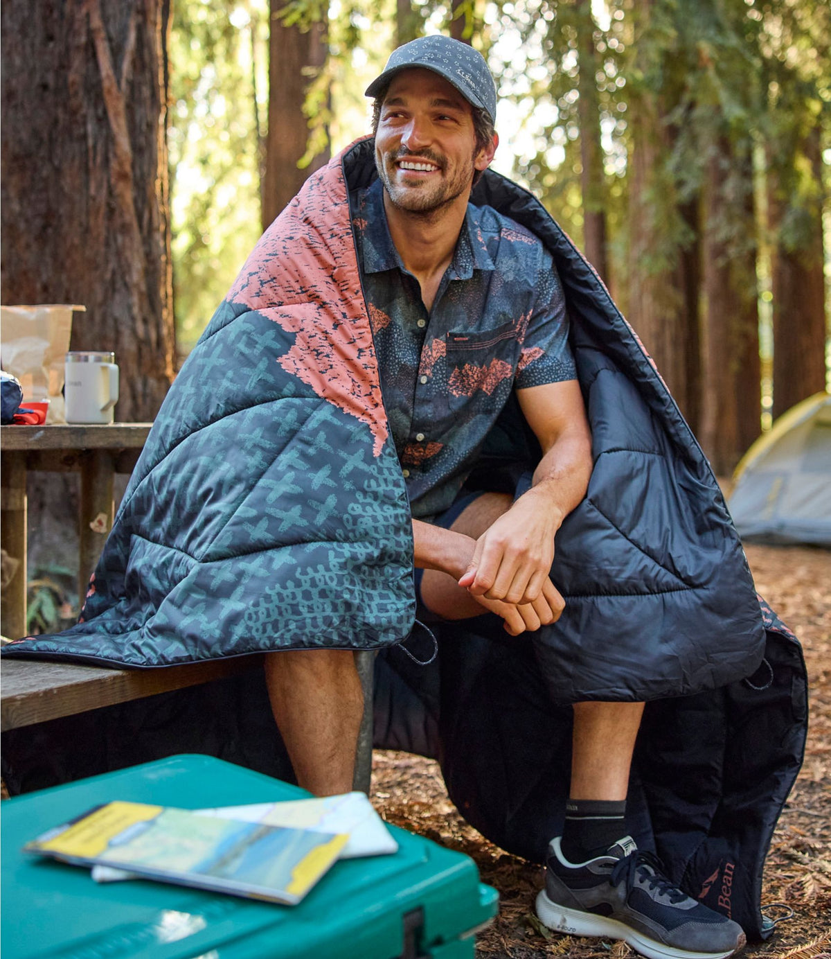 L.L.Bean L.L.Bean Puffer Blanket Celestial Parks