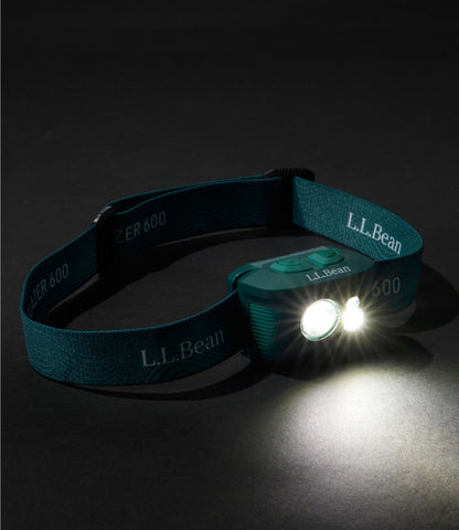 L.L.Bean Trailblazer 600 Headlamp Deep Glacier Blue