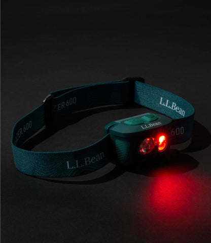 L.L.Bean Trailblazer 600 Headlamp Deep Glacier Blue