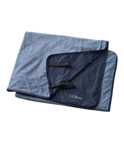 L.L.Bean L.L.Bean Waterproof Outdoor Blanket Navy Heather/Nautical Navy