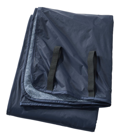 L.L.Bean L.L.Bean Waterproof Outdoor Blanket Navy Heather/Nautical Navy