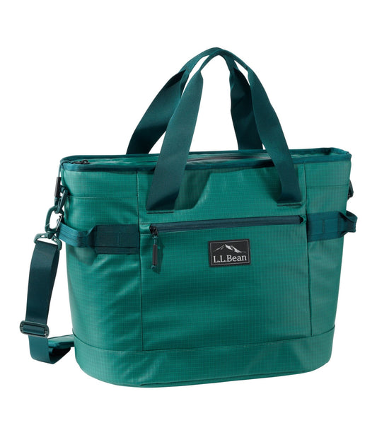 L.L.Bean L.L.Bean Adventure Tote Cooler, 30 Quart Deepest Green