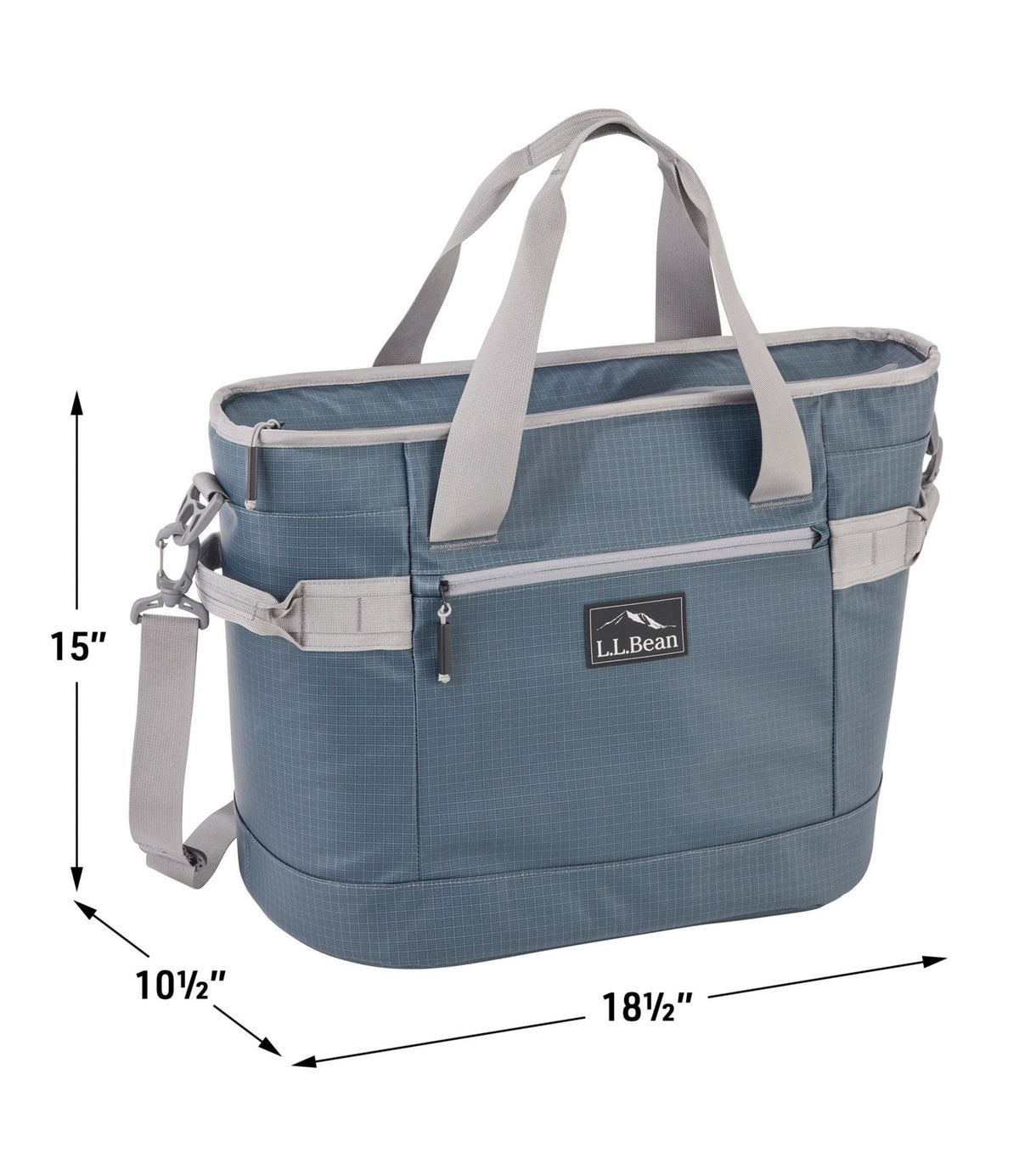 L.L.Bean L.L.Bean Adventure Tote Cooler, 30 Quart Deepest Green