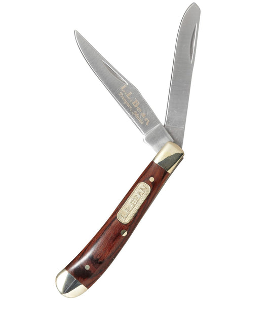 L.L.Bean Double L® Pocket Knife, Two Blade Rosewood