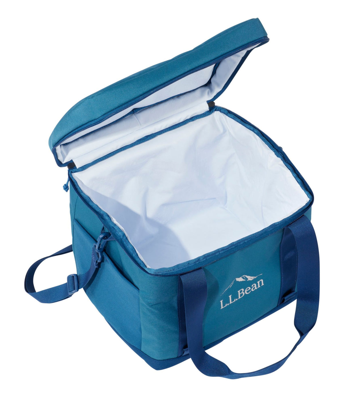 L.L.Bean L.L.Bean Softpack Adventure Cooler, 25 Liter Olive Gray/Shade Teal