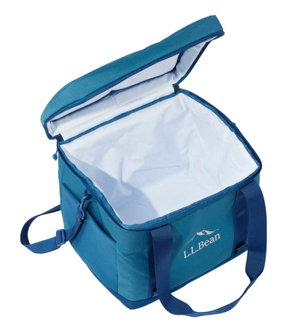 L.L.Bean L.L.Bean Softpack Adventure Cooler, 25 Liter Olive Gray/Shade Teal