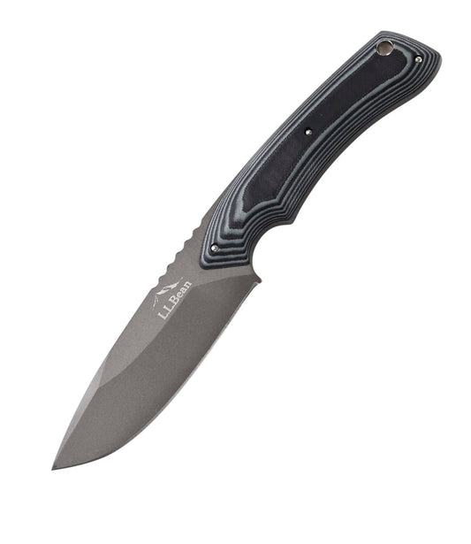 L.L.Bean Ridge Runner Fixed-Blade Hunting Knife Black