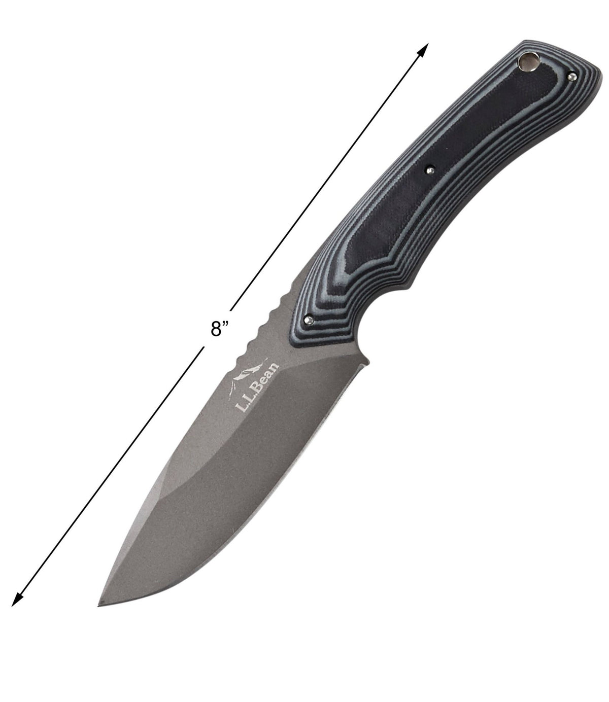 L.L.Bean Ridge Runner Fixed-Blade Hunting Knife Black