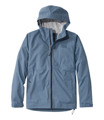 L.L.Bean Men's Angler Rain Jacket Muted Blue