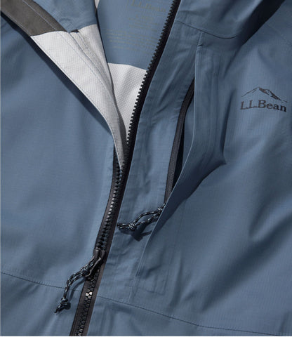 L.L.Bean Men's Angler Rain Jacket Muted Blue