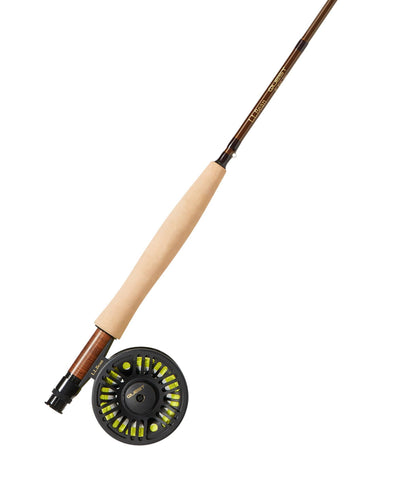 L.L.Bean Quest Four-Piece Fly Rod Outfits, Four-Piece Brown