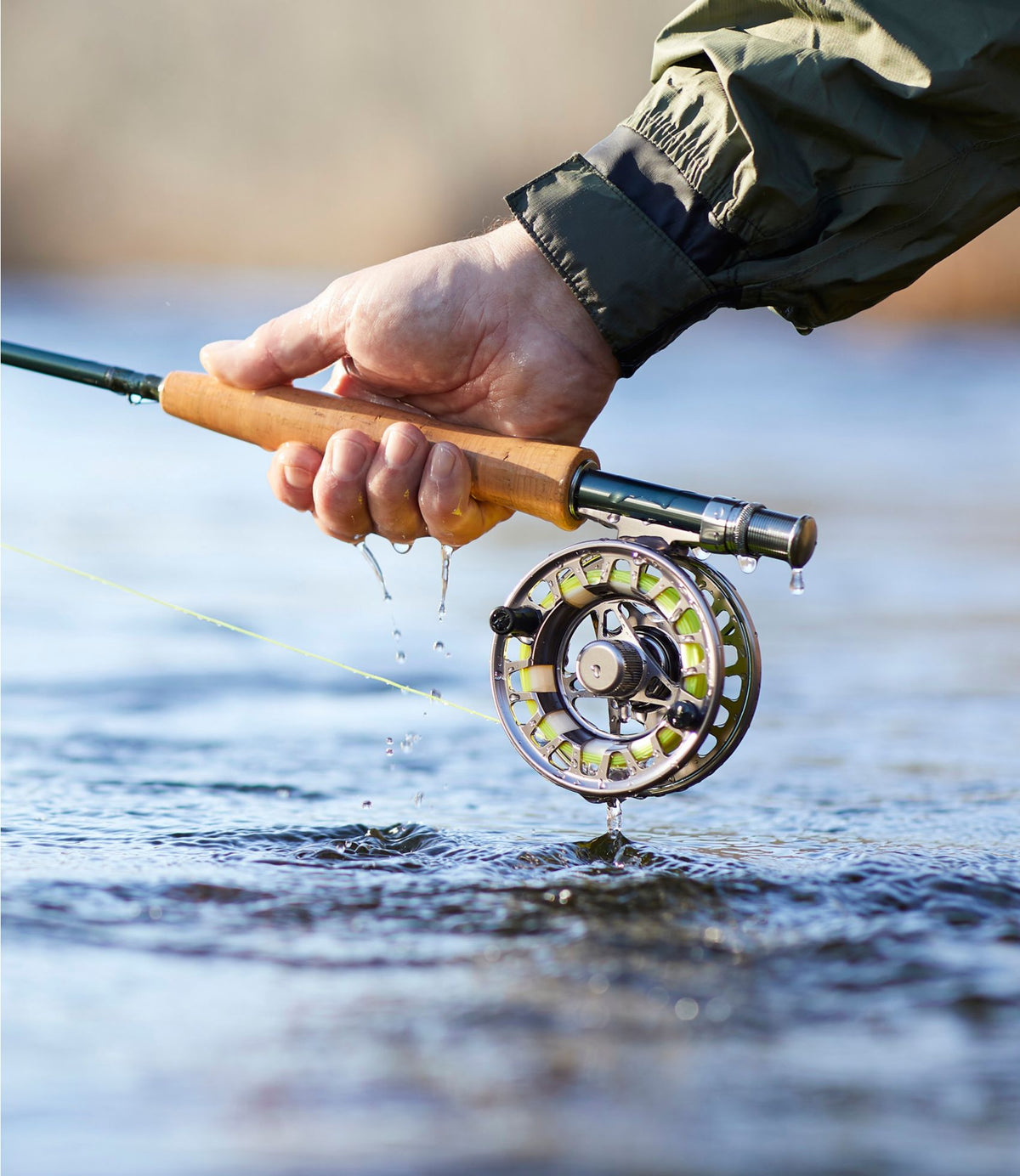 L.L.Bean L.L.Bean Streamlight Ultra II Freshwater Fly Rod Outfit, 4-6 Wt. Green