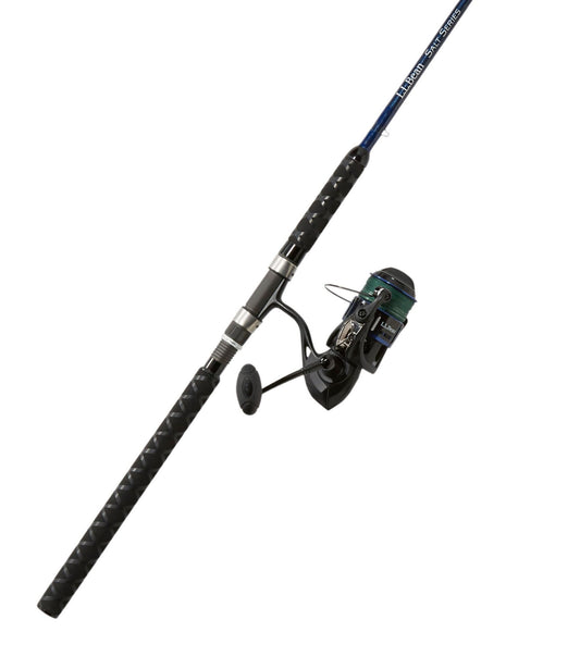 L.L.Bean L.L.Bean Saltwater Spinning Rod and Reel Outfits Blue