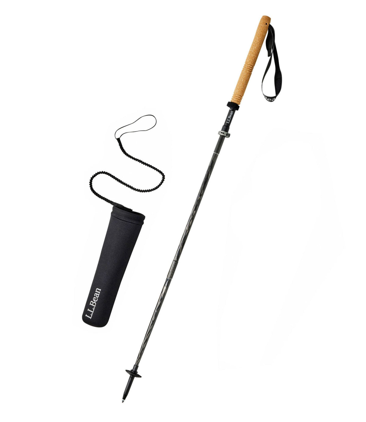 L.L.Bean Rapid River Wading Staff Gray