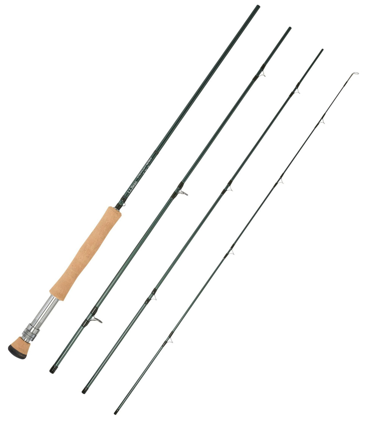 L.L.Bean Streamlight Ultra II Four-Piece Fly Rod, 7-9 Wt. Green
